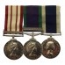 Naval General Service Mdal (Clasp - Brunei), Campaign Service Medal (Clasp - South Arabia) and Royal Navy Long Service & Good Conduct Medal Group of Three - Sgt. G. Mackey, Royal Marines