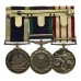 Naval General Service Mdal (Clasp - Brunei), Campaign Service Medal (Clasp - South Arabia) and Royal Navy Long Service & Good Conduct Medal Group of Three - Sgt. G. Mackey, Royal Marines