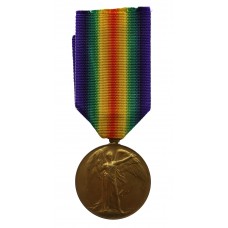 WW1 HMS Amphion Casualty Victory Medal - L.Cpl. G.A.C. Smith, Royal Marine Light Infantry - K.I.A. 6/8/14