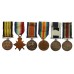 Africa General Service Medal (Clasp - Somaliland 1902-04), WW1 1914-15 Star Trio, RN LS&GC and Naval Good Shooting Medal Group of Six - Petty Officer H.W. Parfitt, Royal Navy