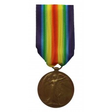 WW1 Victory Medal - Pte. P. Lynch, Scots Guards - Wounded