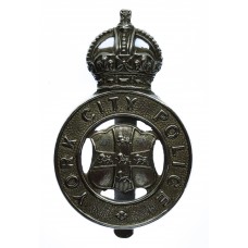 York City Police Cap Badge - King's Crown