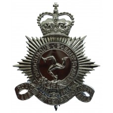 Isle of Man Constabulary Helmet Plate - Queen's Crown