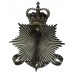 Isle of Man Constabulary Helmet Plate - Queen's Crown