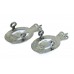 Pair of Blackpool Police Collar Badges - Queen's Crown