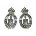 Pair of Blackpool Police Collar Badges - King's Crown