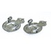 Pair of Blackpool Police Collar Badges - King's Crown