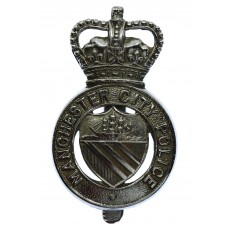 Manchester City Police Cap Badge - Queen's Crown