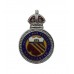 Manchester City Police War Reserve Enamelled Lapel Badge - King's Crown