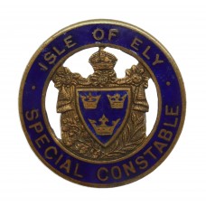 Isle of Ely Special Constable Enamelled Lapel Badge