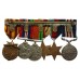 WW2 'North Africa Operations' Military Medal Group of Six - Fsr. R. Barnes, Royal Irish Fusiliers