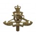 Royal Artillery Anodised (Staybrite) Beret Badge - Queen's Crown