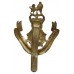 The Loyal Regiment Anodised (Staybrite) Cap Badge - Queen's Crown