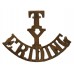 East Riding Territorial Yeomanry (T/Y/E.RIDING) Shoulder Title