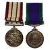 Naval General Service Medal (Clasp - Brunei) and Campaign Service Medal (Clasp - Borneo) Pair - Mne. P.C. Newman, Royal Marines