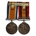 Queen's South Africa Medal (Clasp - Cape Colony) and WW1 British War Medal Pair - Reverend William Shuckburgh Swayne (Bishop of Lincoln 1920-1932)