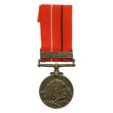 India Sainya Seva Medal with Clasp Bengal Assam
