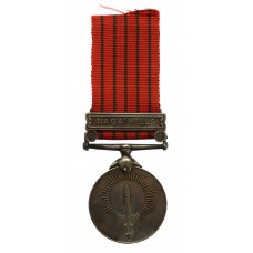 India General Service Medal with Clasp Naga Hills