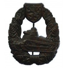 Czechoslovakia Tank Crew Qualification Badge