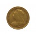 1898 Victoria Gold Half Sovereign Coin