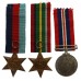 WW2 Japanese Prisoner of War Casualty Medal Group of Three - Gnr. S.H. Brain, 89 Bty. 35 Lt. A.A. Regt. Royal Artillery