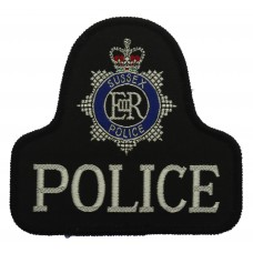 Sussex Police Cloth Bell Patch Badge