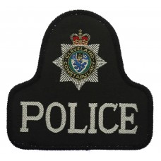 Cleveland Constabulary Police Cloth Bell Patch Badge