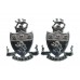 Pair of Middlesbrough Borough Police Collar Badges