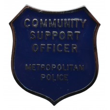 Metropolitan Police Community Support Officer Enamelled Cap Badge