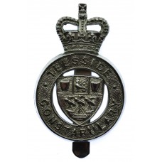 Teesside Constabulary Cap Badge - Queen's Crown