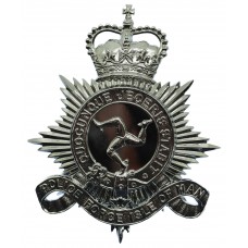 Isle of Man Constabulary Helmet Plate - Queen's Crown