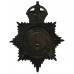 Somersetshire Constabulary Night Helmet Plate - King's Crown