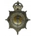 Chester City Police Helmet Plate - King's Crown