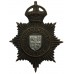 Bournemouth Borough Police Night Helmet Plate - King's Crown