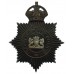 Carlisle City Police Night Helmet Plate - King's Crown