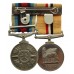 Iraq Medal and OSM Afghanistan Medal Pair - LOGS (Writer) S.L. Brown, Royal Navy