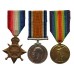 WW1 1914-15 Star Medal Trio and HMS Natal 1915 Medal - Able Seaman C.J. Marshall, Royal Navy