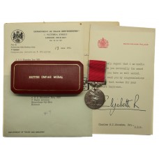 EIIR British Empire Medal (Civil) - Charles Henry David Rhoades (