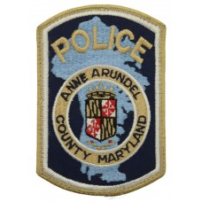 United States Anne Arundel County Maryland Police Cloth Patch