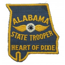 United States Alabama State Trooper Heart of Dixie Cloth Patch