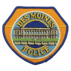 United States Des Moines Police Cloth Patch