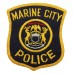 United States Marine City Police Cloth Patch