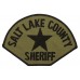 United States Salt Lake County Sheriff Cloth Patch