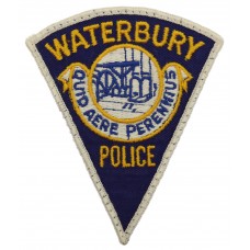 United States Waterbury Police Cloth Patch