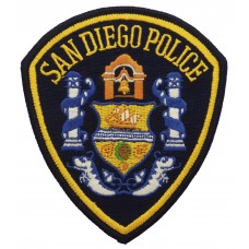 United States San Diego Police Patch Badge