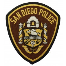 United States San Diego Police Cloth Patch