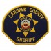 United States Larimer County State of Colorado Sheriff Cloth Patch