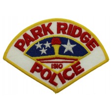 United States Park Ridge Police Cloth Patch