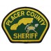 United States Placer County Sheriff Cloth Patch