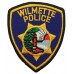 United States Wilmette Police Cloth Patch